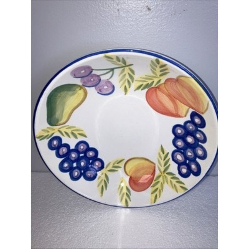 Vintage Orchard Jubilee Dinnerware Salad/Pasta Bowls Heritage Mint 8" Set of 4